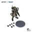 Warhammer Action Figure Astra Militarum Kasrkin 7 with Hot-shot Laspistol and Power Sword