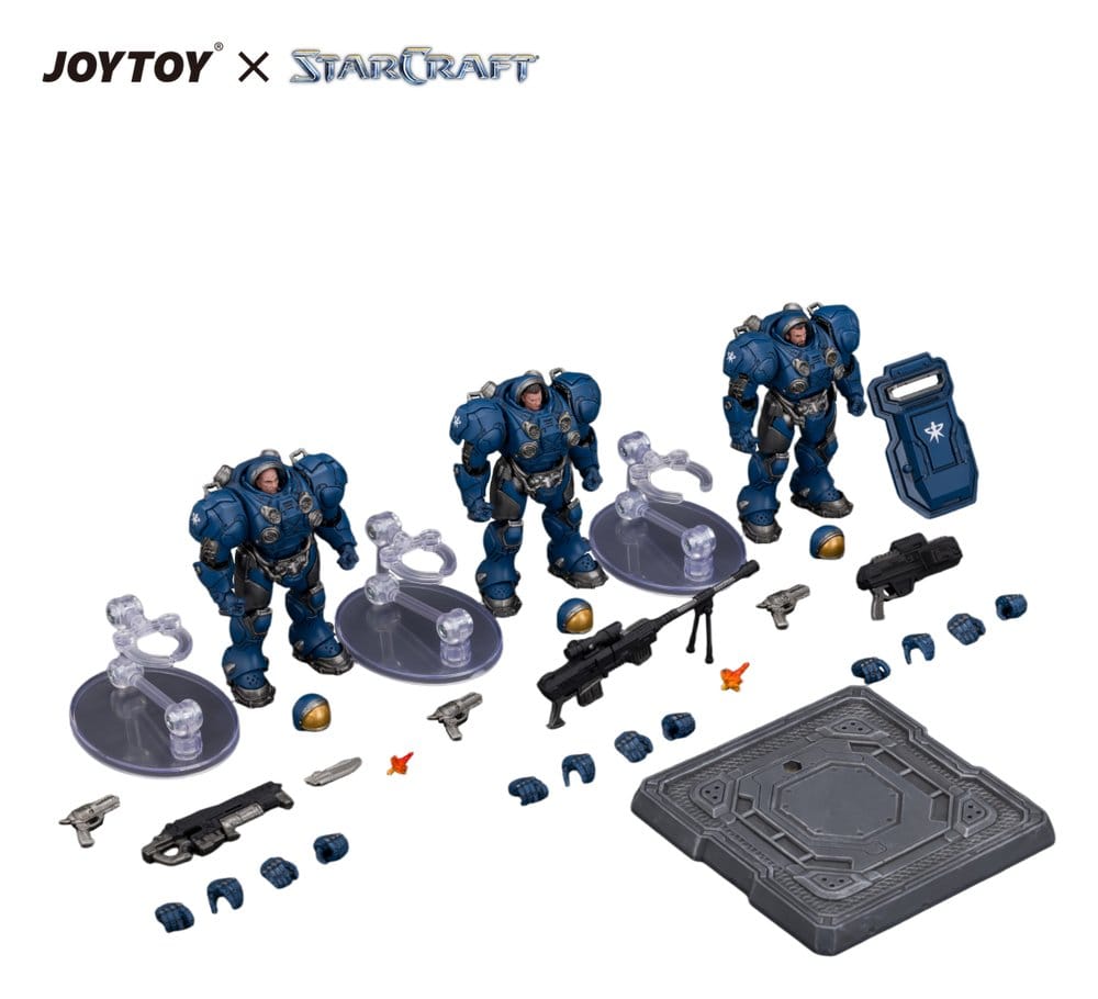 StarCraft Figure Set Terran Marine