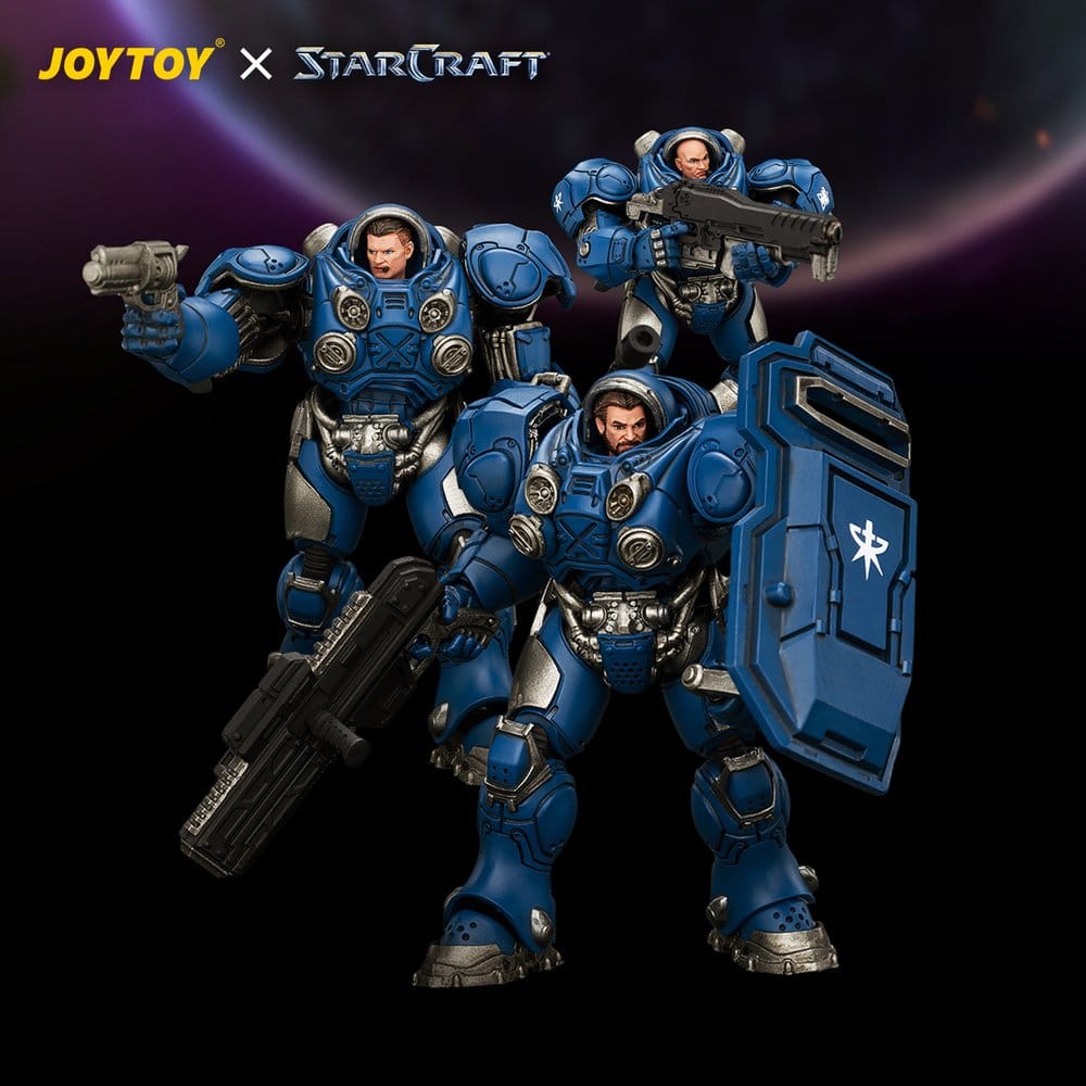 StarCraft Figure Set Terran Marine