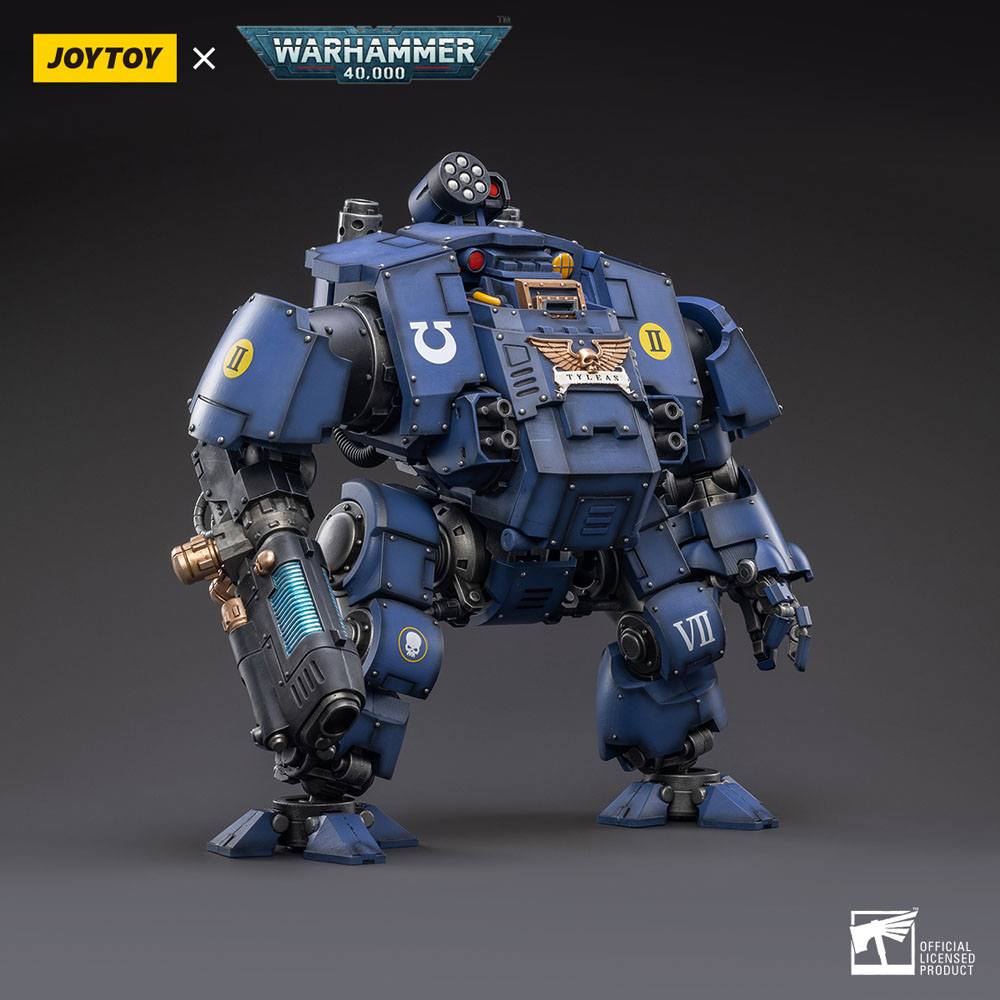 Warhammer 40k Action Figure 1/18 Ultramarines Redemptor Dreadnought Brother Dreadnought Tyleas 30 cm Reproduction