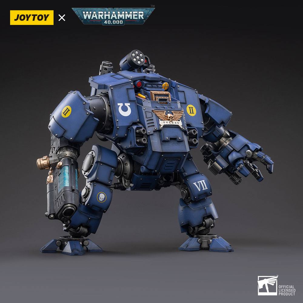 Warhammer 40k Action Figure 1/18 Ultramarines Redemptor Dreadnought Brother Dreadnought Tyleas 30 cm Reproduction