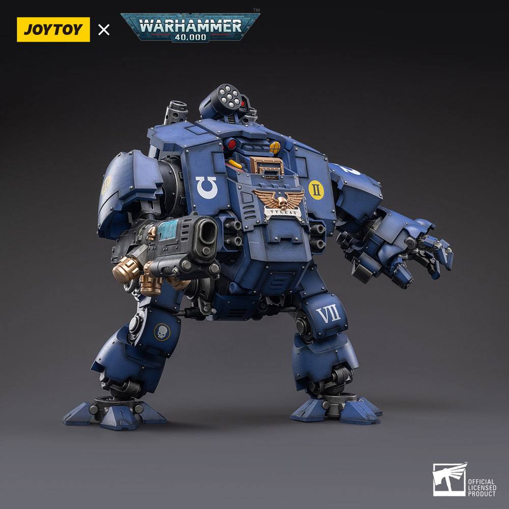 Warhammer 40k Action Figure 1/18 Ultramarines Redemptor Dreadnought Brother Dreadnought Tyleas 30 cm Reproduction