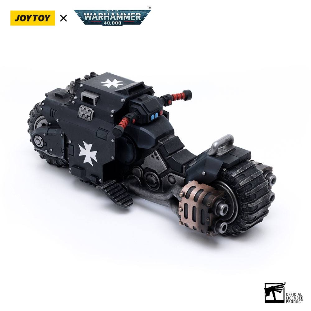 Warhammer 40k Vehicle 1/18 Black Templars Outrider Bike 22 cm