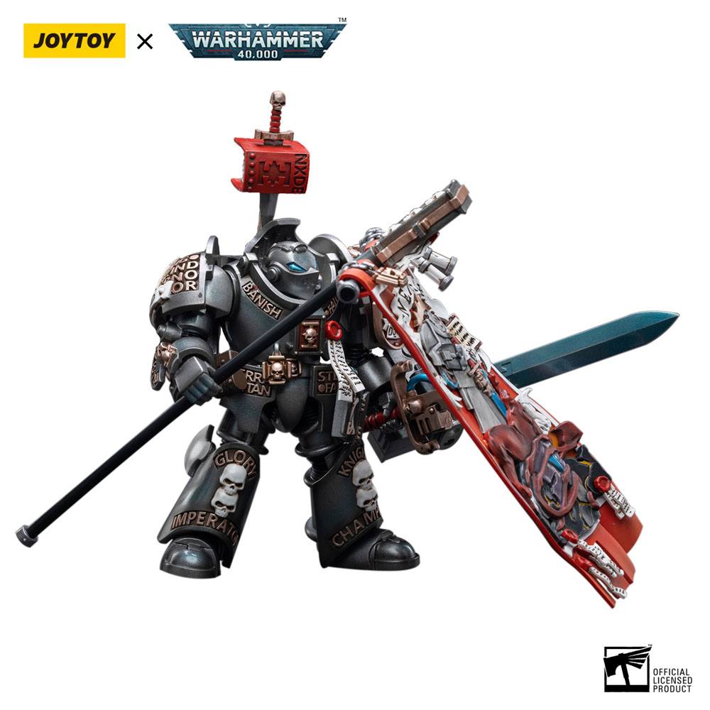 Warhammer 40k Action Figure 1/18 Grey Knights Terminator Retius Akantar 13 cm