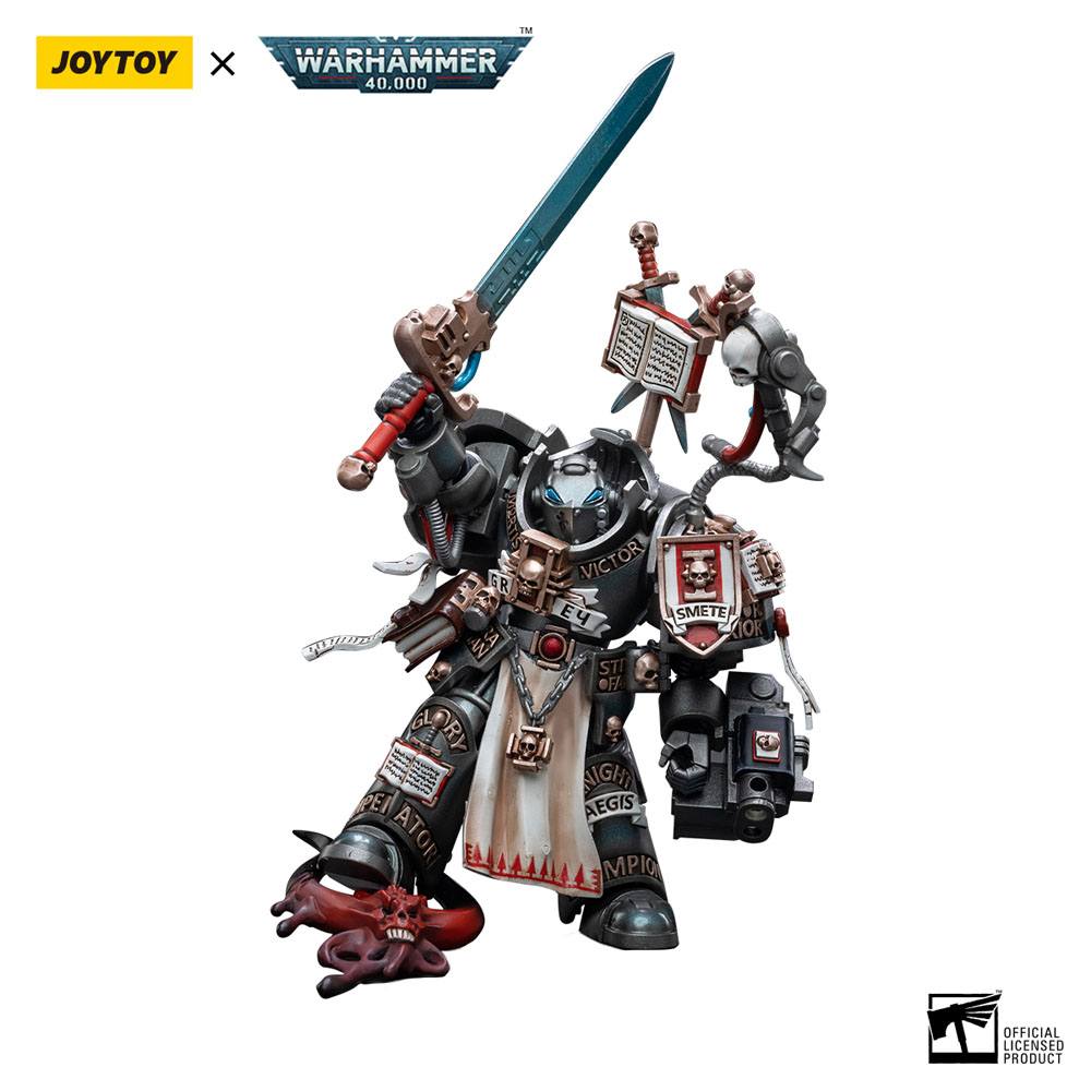 Warhammer 40k Action Figure 1/18 Grey Knights Terminator Incanus Neodan 13 cm