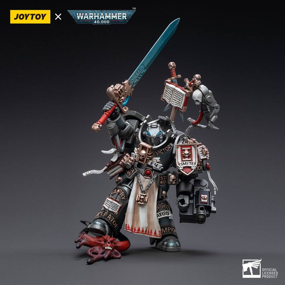 Warhammer 40k Action Figure 1/18 Grey Knights Terminator Incanus Neodan 13 cm