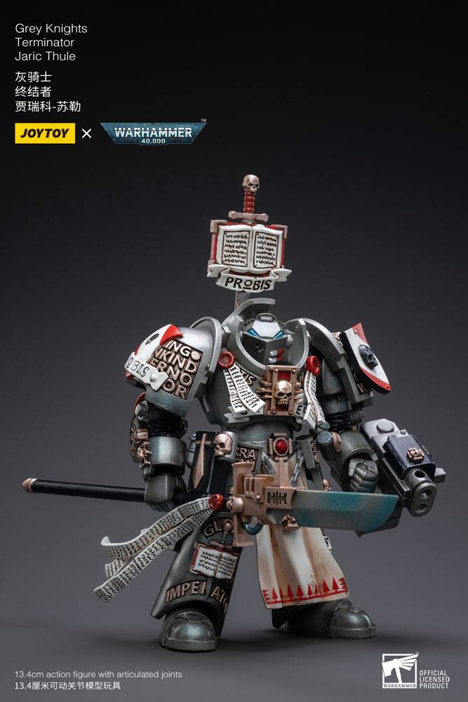 Warhammer 40k Action Figure 1/18 Gray Knights Terminator Jaric Thule 13 cm