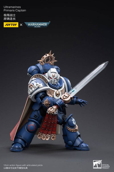 Warhammer 40k Action Figure 1/18 Ultramarines Primaris Captain 12 cm