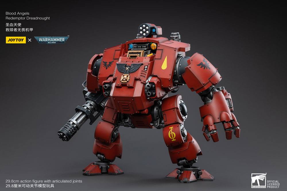 Warhammer 40k Action Figure 1/18 Blood Angels Redemptor Dreadnought 30 cm
