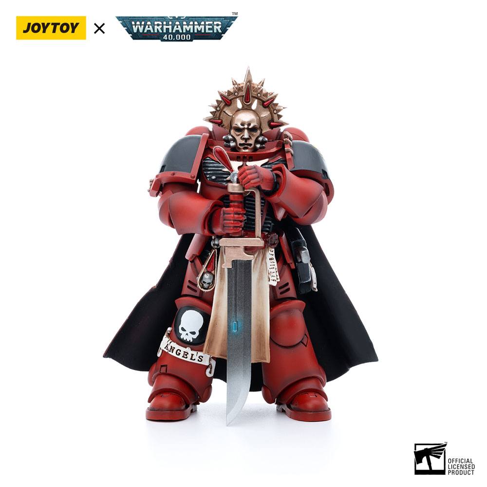 Warhammer 40k Action Figure 1/18 Blood Angels Veteran Alberigo 12 cm