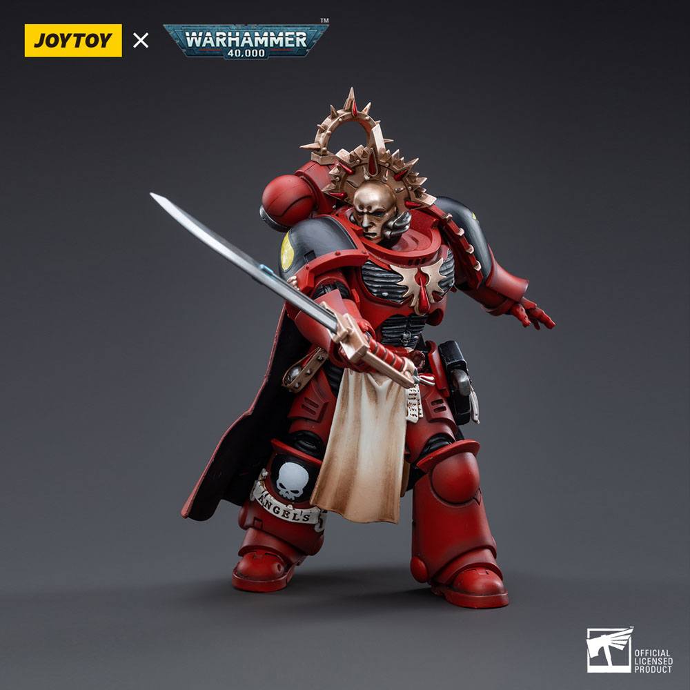 Warhammer 40k Action Figure 1/18 Blood Angels Veteran Alberigo 12 cm