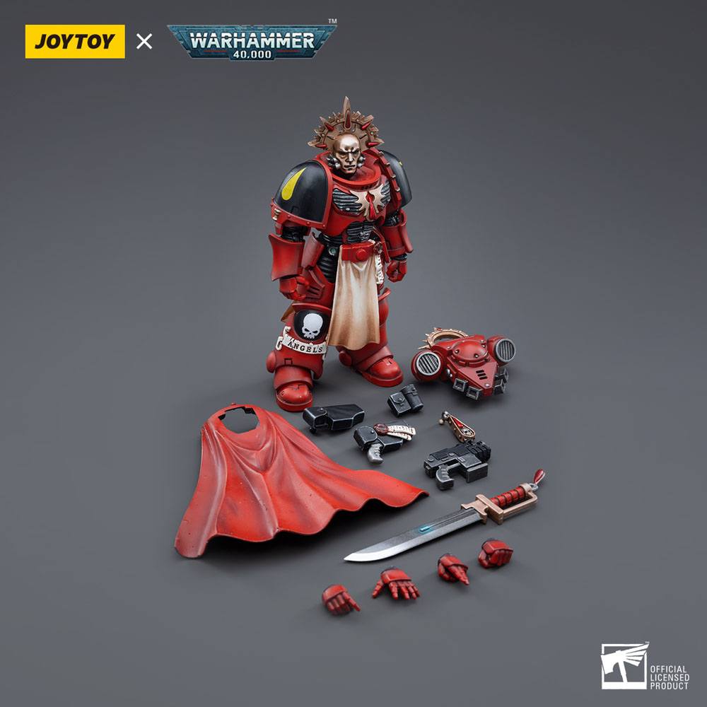 Warhammer 40k Action Figure 1/18 Blood Angels Veteran Alberigo 12 cm