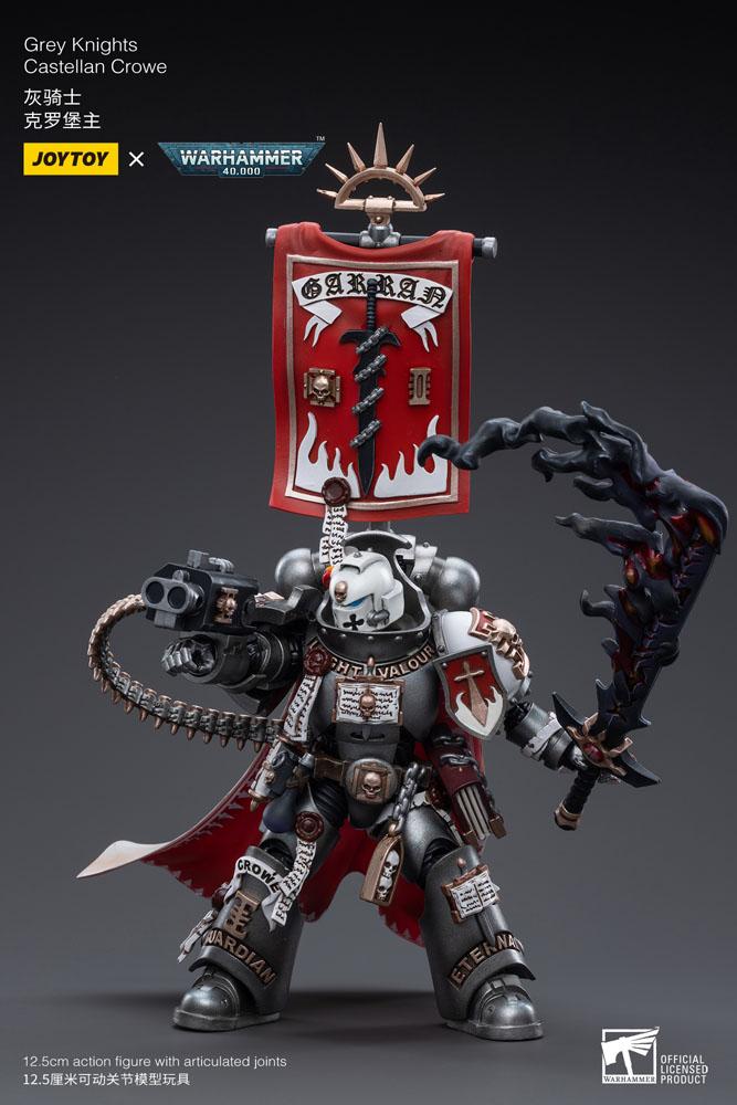 Warhammer 40k Action Figure 1/18 Grey Knights Castellan Crowe 12 cm