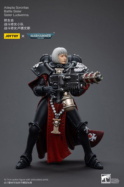 Warhammer 40k Action Figure 1/18 Adepta Sororitas Battle Sister Sister Ludwenna 10 cm
