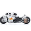 Warhammer 40k Vehicle 1/18 White Scars Raider-pattern Combat Bike 22 cm