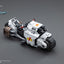 Warhammer 40k Vehicle 1/18 White Scars Raider-pattern Combat Bike 22 cm