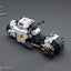 Warhammer 40k Vehicle 1/18 White Scars Raider-pattern Combat Bike 22 cm