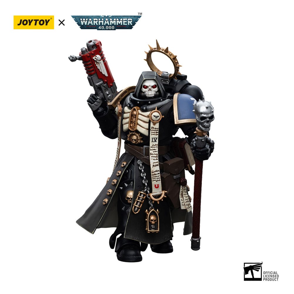 Warhammer 40k Action Figure 1/18 Ultramarines Primaris Chaplain Brother Varus 12 cm