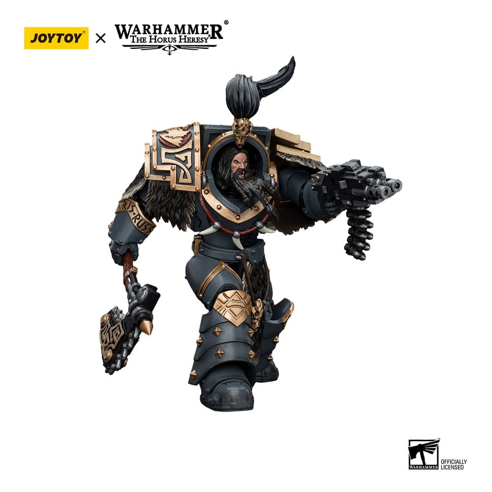 Warhammer The Horus Heresy Action Figure 1/18 Space Wolves Varagyr Wolf Guard Squad Varagyr Terminator 1 12 cm