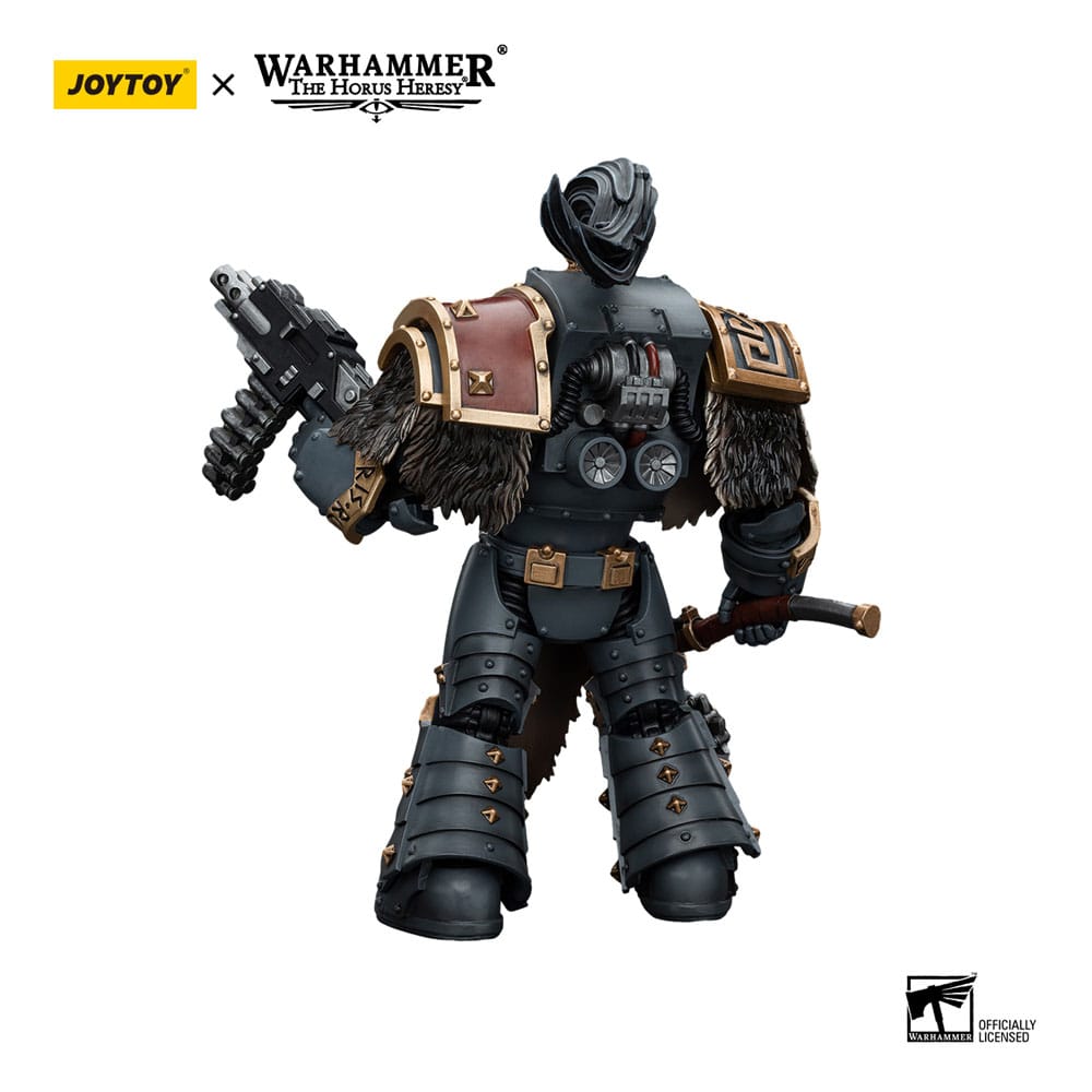 Warhammer The Horus Heresy Action Figure 1/18 Space Wolves Varagyr Wolf Guard Squad Varagyr Terminator 2 12 cm