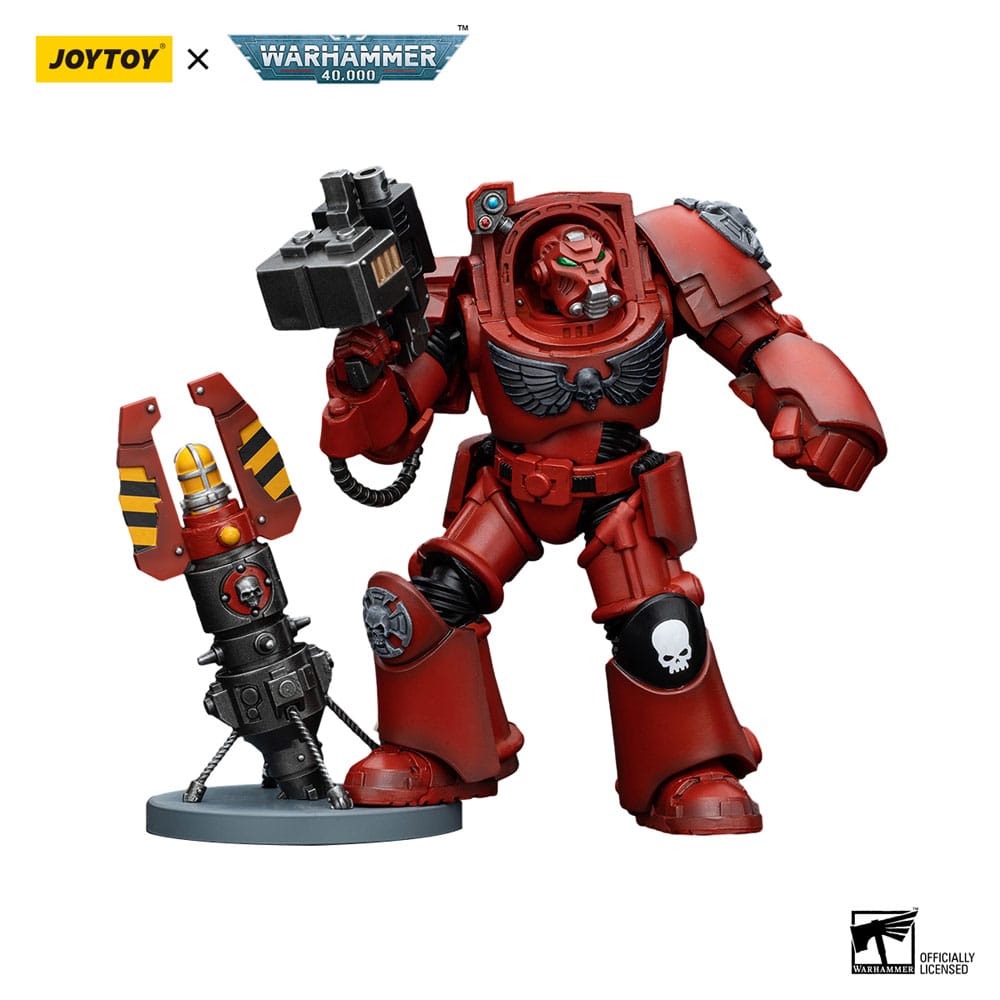 Warhammer 40,000 Action Figure 1/18 Blood Angels Terminator Squad Terminator with Storm Bolter 14 cm