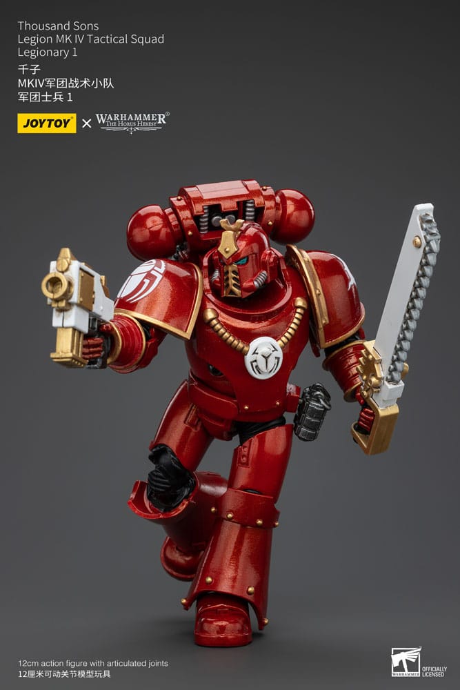 Warhammer The Horus Heresy Action Figure 1/18 Thousand Sons Legion MK IV Tactical Squad Legionary 1 12 cm