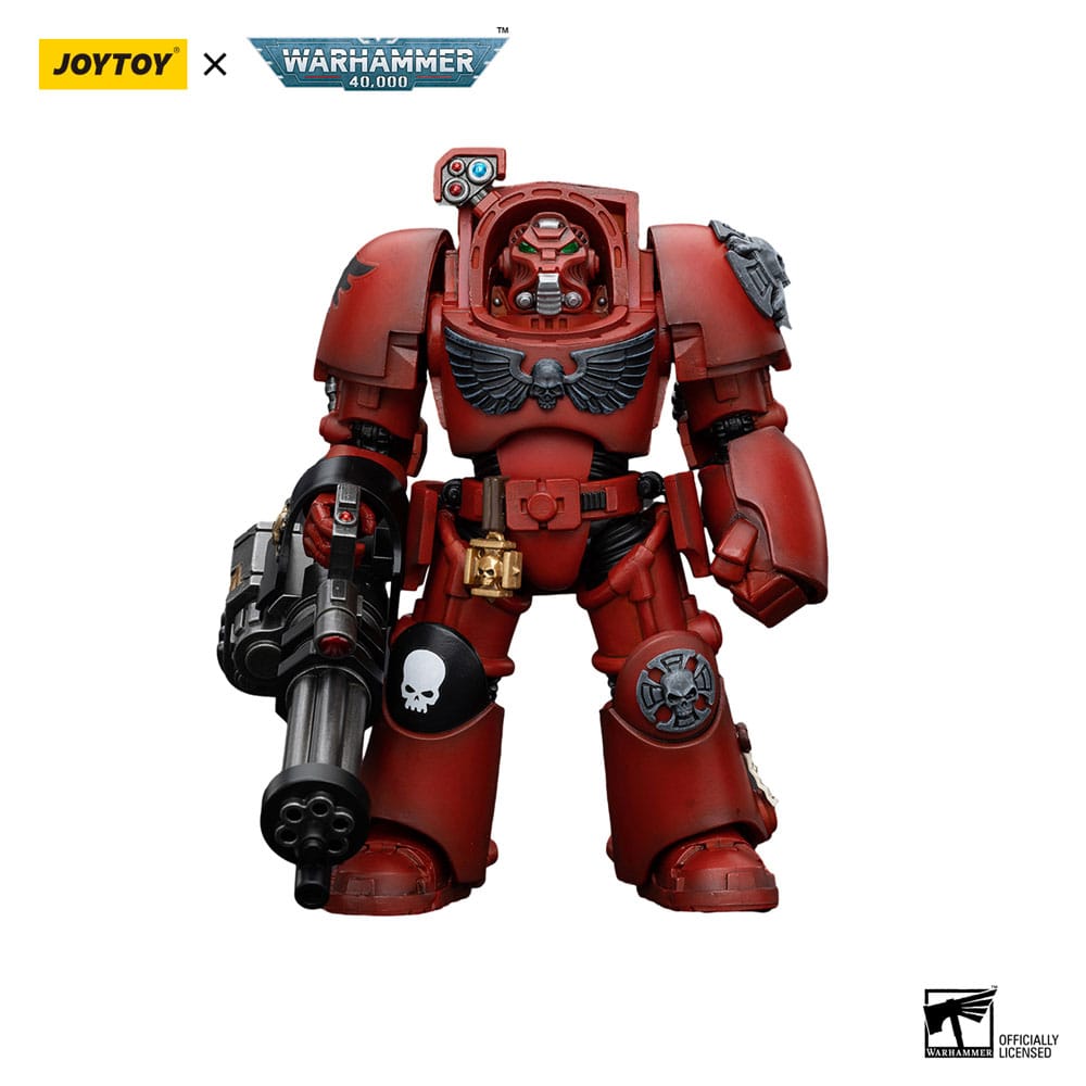 Warhammer The Horus Heresy Action Figure 1/18 Blood Angels Terminator Squad Terminator with Assault Cannon 14 cm