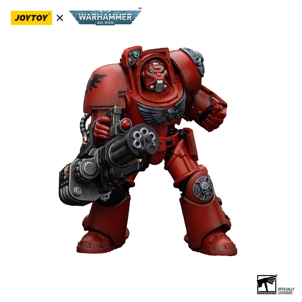 Warhammer The Horus Heresy Action Figure 1/18 Blood Angels Terminator Squad Terminator with Assault Cannon 14 cm