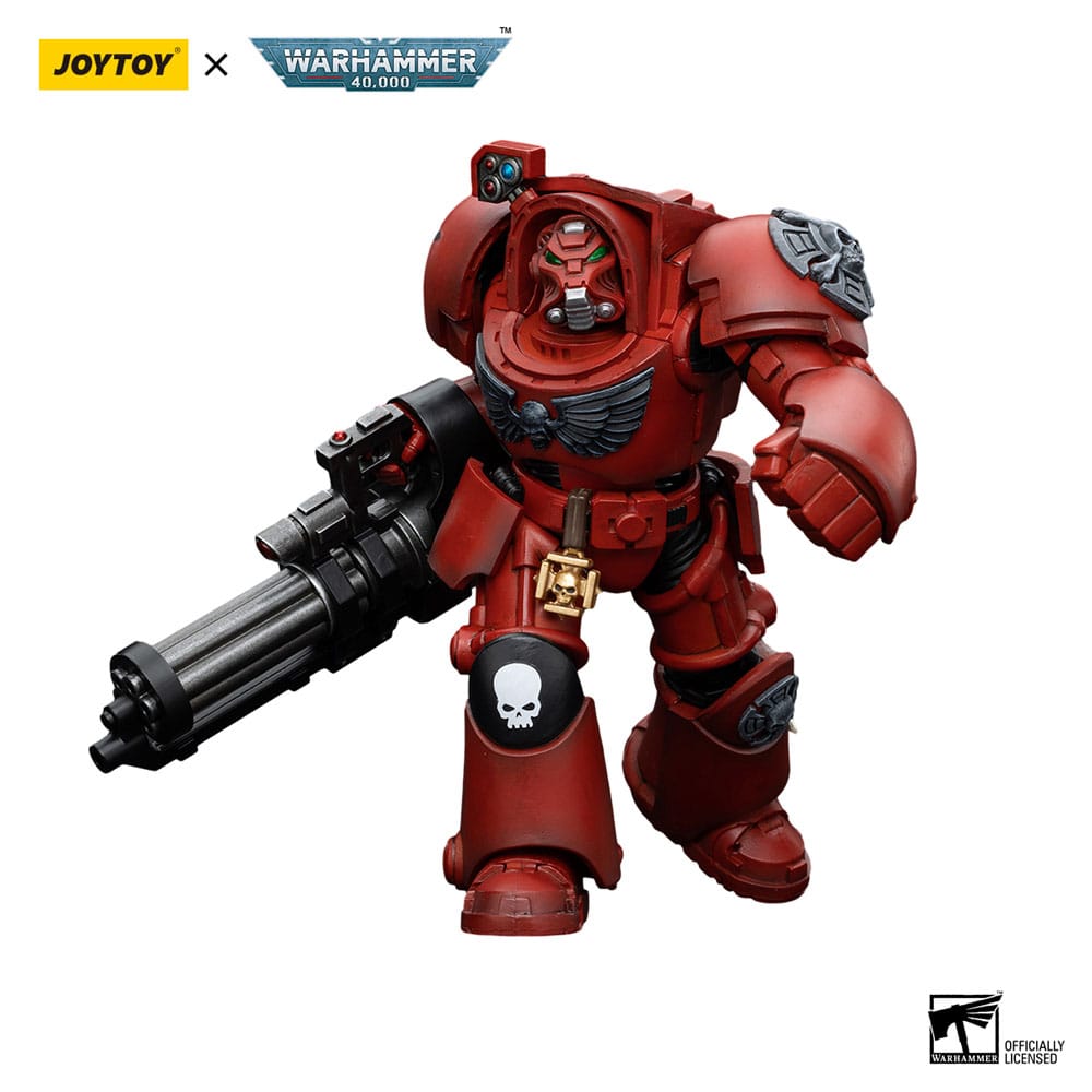 Warhammer The Horus Heresy Action Figure 1/18 Blood Angels Terminator Squad Terminator with Assault Cannon 14 cm