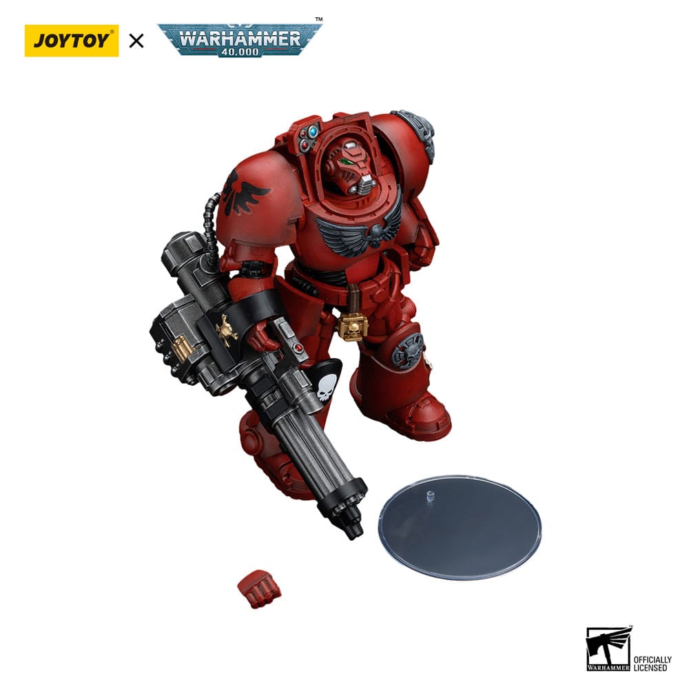 Warhammer The Horus Heresy Action Figure 1/18 Blood Angels Terminator Squad Terminator with Assault Cannon 14 cm