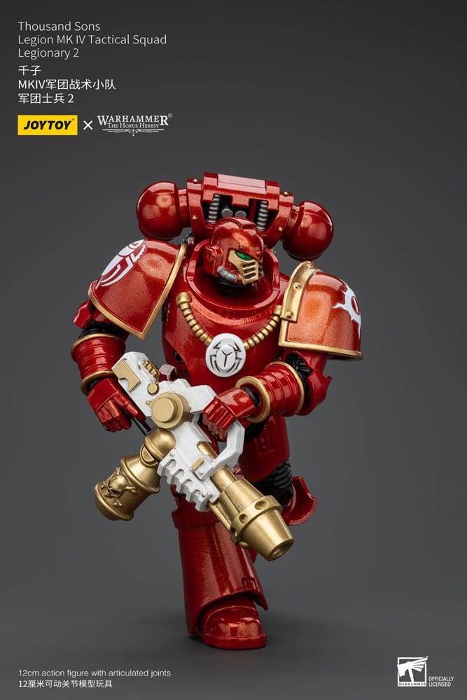 Warhammer The Horus Heresy Action Figure 1/18 Thousand Sons Legion MK IV Tactical Squad Legionary 2 12 cm