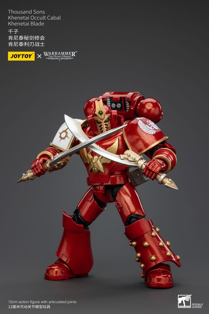 Warhammer The Horus Heresy Action Figure 1/18 Thousand Sons Khenetai Occult Cabal Khenetai Blade 12 cm