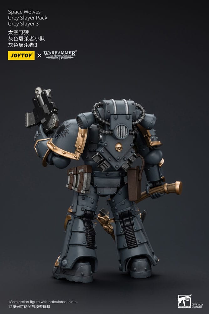 Warhammer The Horus Heresy Action Figure 1/18 Space Wolves Gray Slayer Pack Gray Slayer 3 12 cm