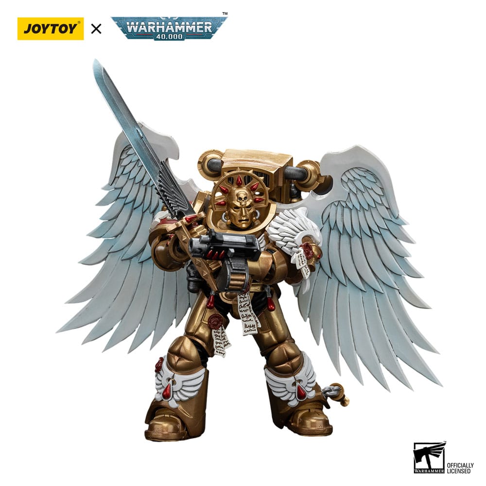 Warhammer 40,000 Action Figure 1/18 Blood Angels Sanguinary Guard with Encarmine Sword 1 12 cm