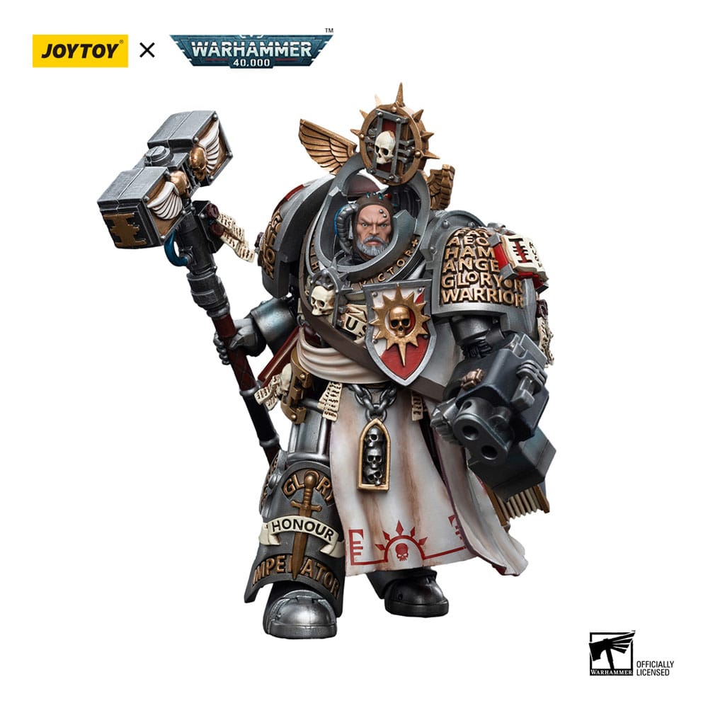 Warhammer 40k Action Figure 1/18 Grey Knights Grand Master Voldus 12 cm