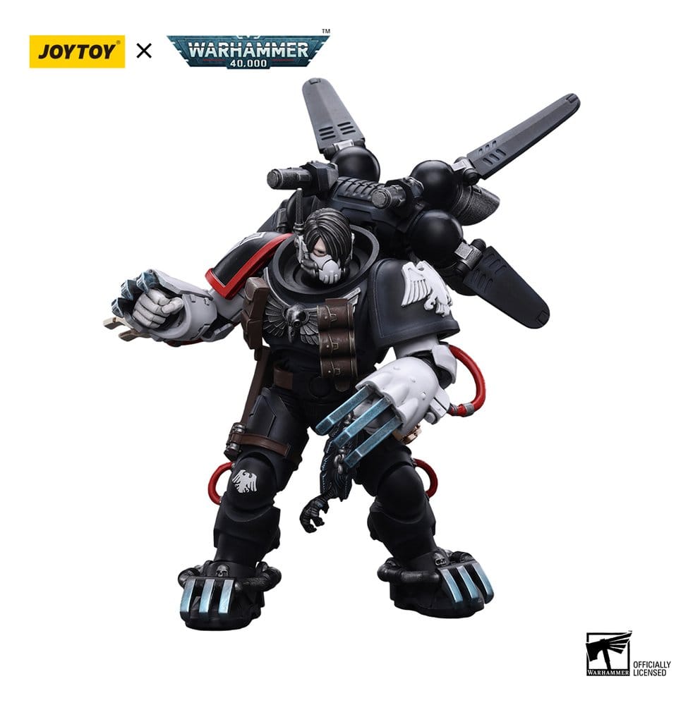 Warhammer 40,000 Action Figure Raven Guard Chapter Master Kayvaan Shrike 12 cm