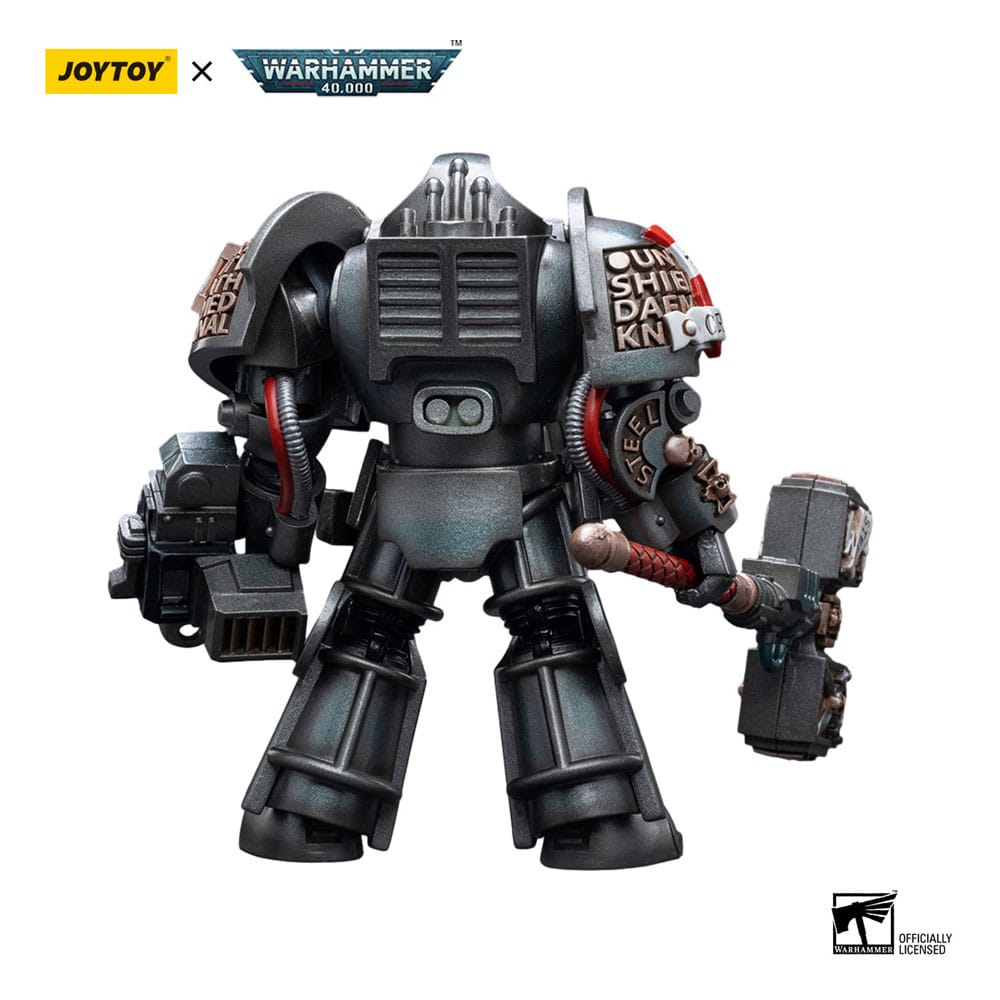 Warhammer 40k Action Figure 1/18 Grey Knights Nemesis Dreadknight (Including Grey Knights Terminator Caddon Vibova) 12 cm