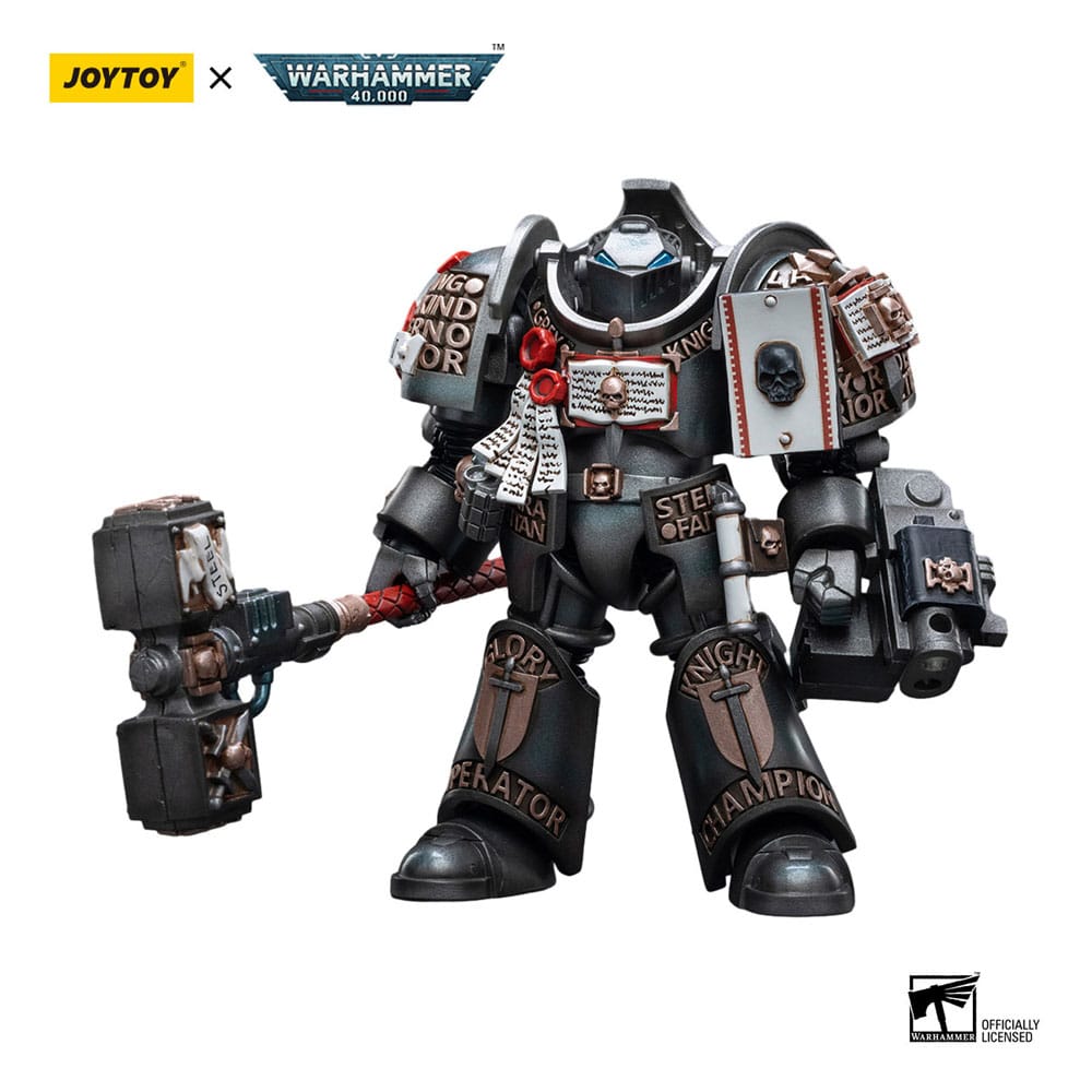 Warhammer 40k Action Figure 1/18 Grey Knights Nemesis Dreadknight (Including Grey Knights Terminator Caddon Vibova) 12 cm