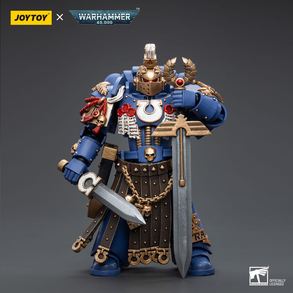 Warhammer 40k Action Figure 1/18 Ultramarines Honour Guard Chapter Champion 12 cm