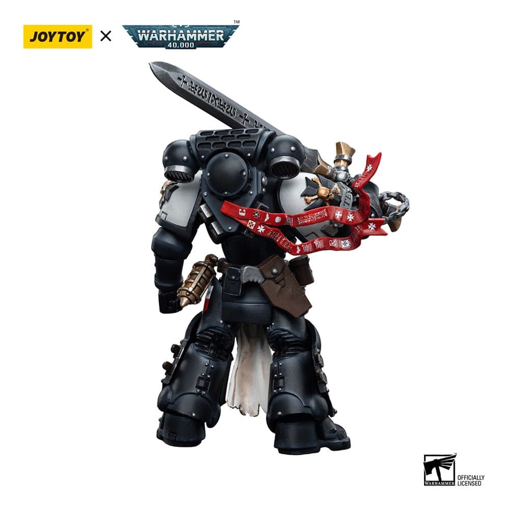 Warhammer 40k Action Figure 1/18 Black Templars Emperor's Champion Bayard's Revenge 12 cm
