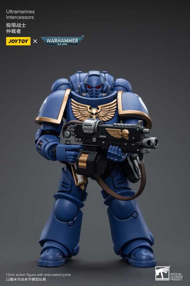 Warhammer 40k Action Figure 1/18 Ultramarines Intercessors 12 cm