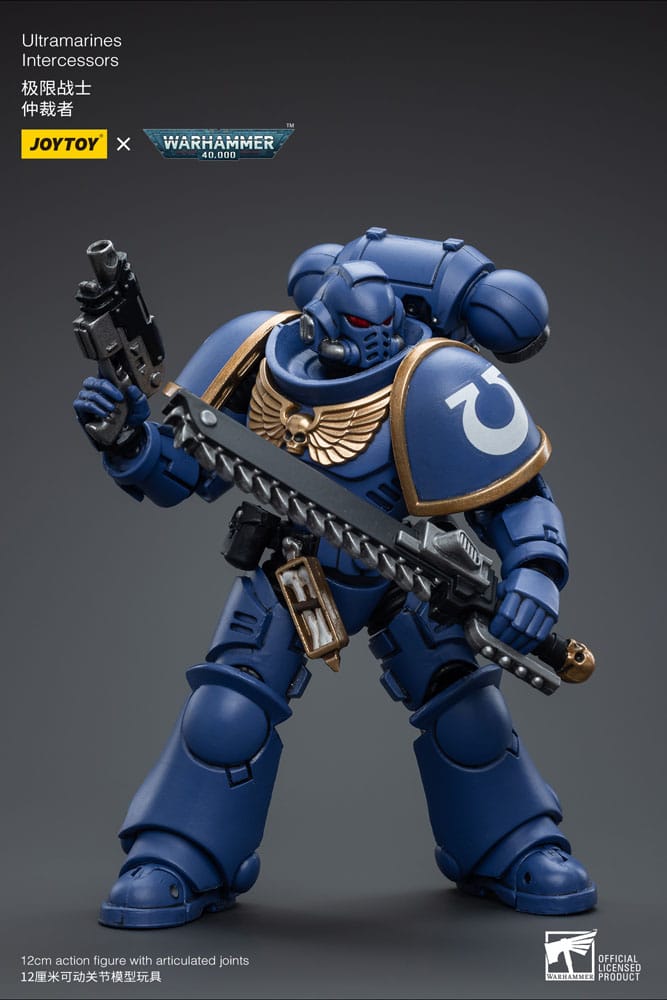 Warhammer 40k Action Figure 1/18 Ultramarines Intercessors 12 cm