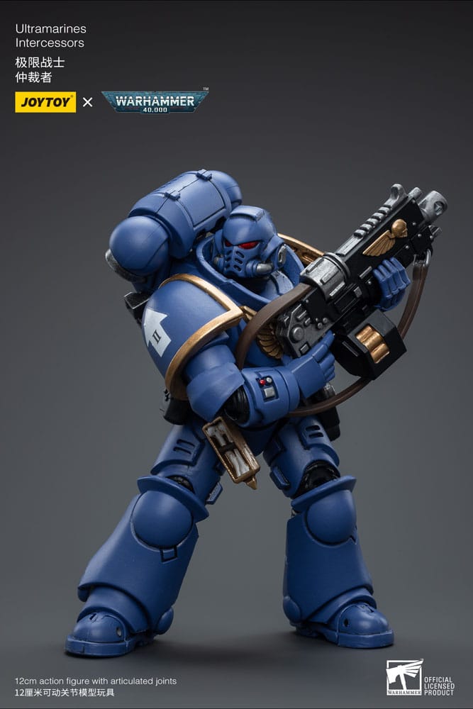 Warhammer 40k Action Figure 1/18 Ultramarines Intercessors 12 cm