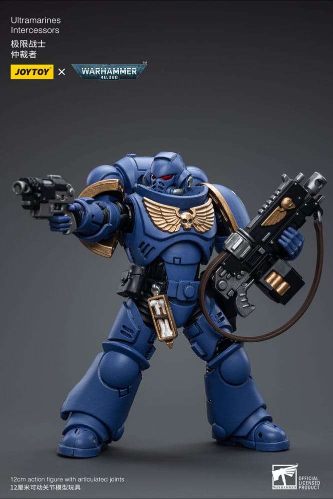 Warhammer 40k Action Figure 1/18 Ultramarines Intercessors 12 cm