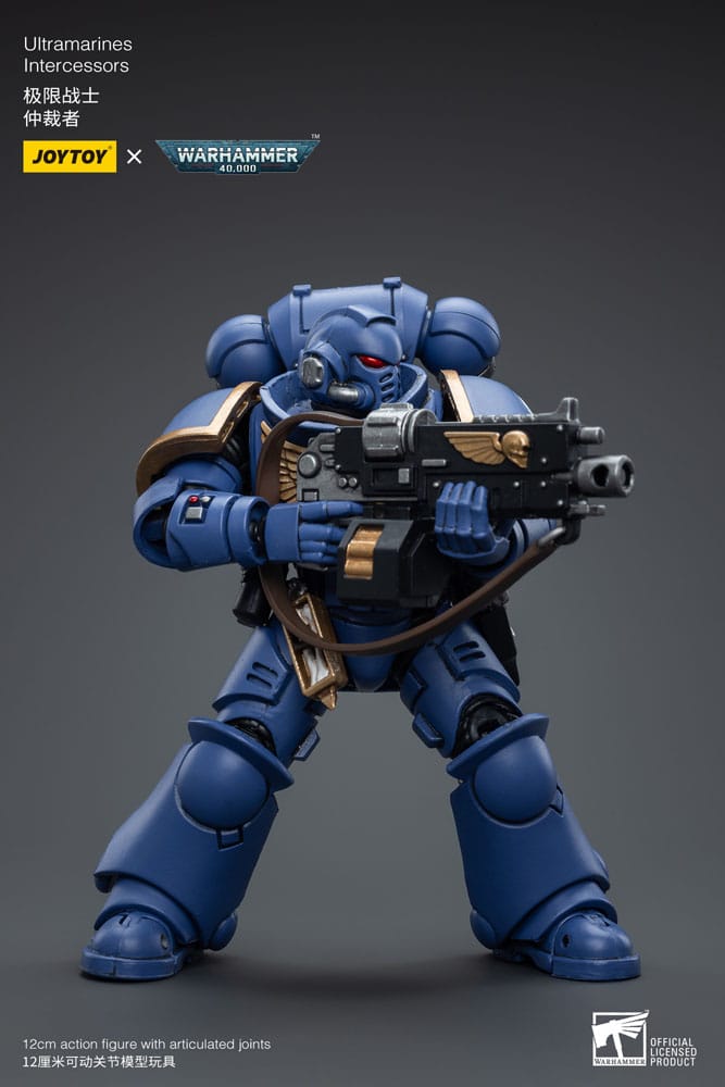 Warhammer 40k Action Figure 1/18 Ultramarines Intercessors 12 cm