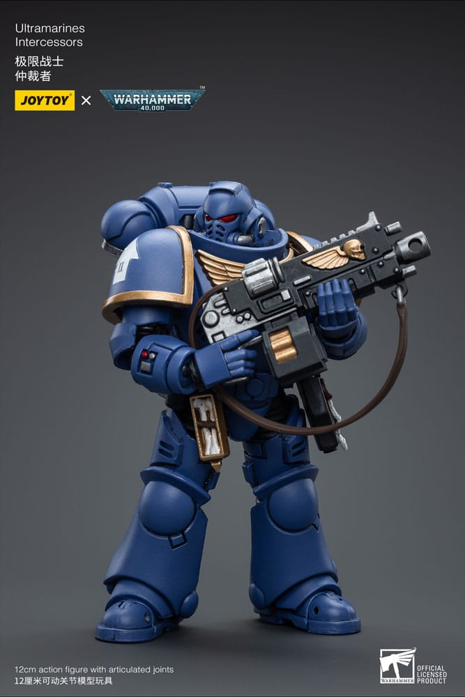 Warhammer 40k Action Figure 1/18 Ultramarines Intercessors 12 cm