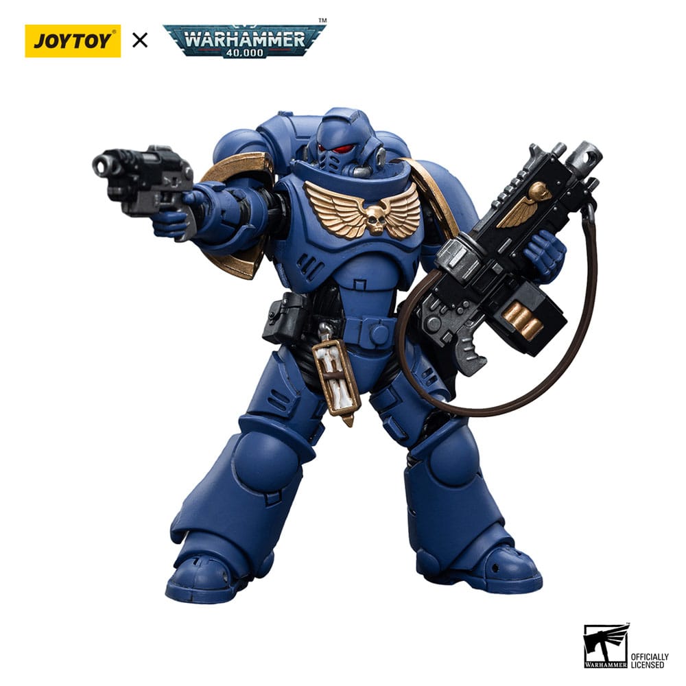 Warhammer 40k Action Figure 1/18 Ultramarines Intercessors 12 cm