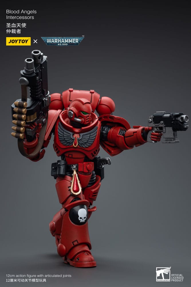 Warhammer 40k Action Figure 1/18 Blood Angels Intercessors 12 cm