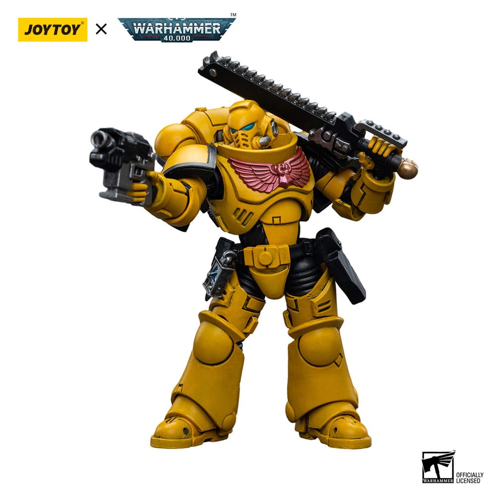 Warhammer 40k Action Figure 1/18 Imperial Fists Intercessors 12 cm