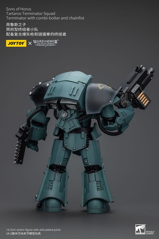 Warhammer The Horus Heresy Action Figure 1/18 Tartaros Terminator Squad Terminator With Combi-Bolter And Chainfist 12 cm